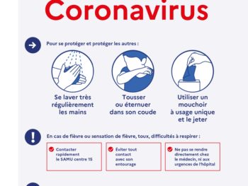 Coronavirus : informations et recommandations