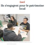 Des élèves s’engagent pour le patrimoine local