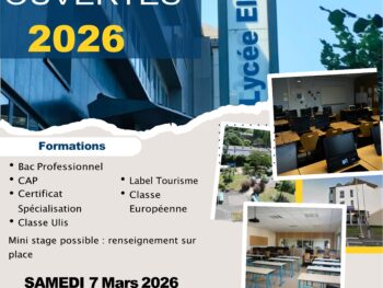 Journée Portes Ouvertes – Samedi 7 Mars 2026